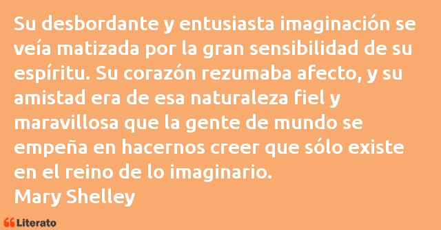 Frases de Mary Shelley