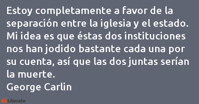 Frases de George Carlin