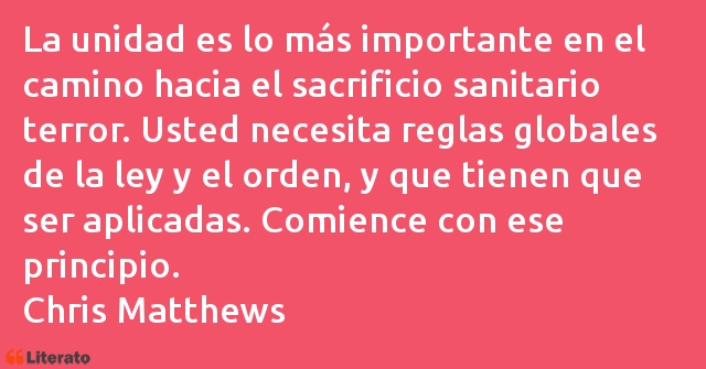 Frases de Chris Matthews