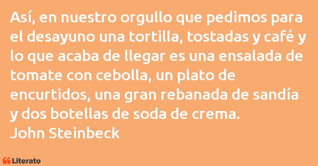 Frases de John Steinbeck