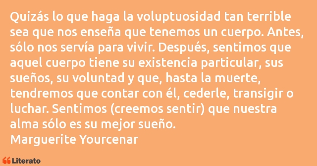 Frases de Marguerite Yourcenar