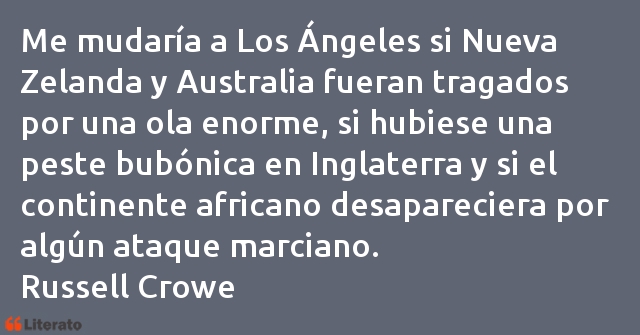 Frases de Russell Crowe