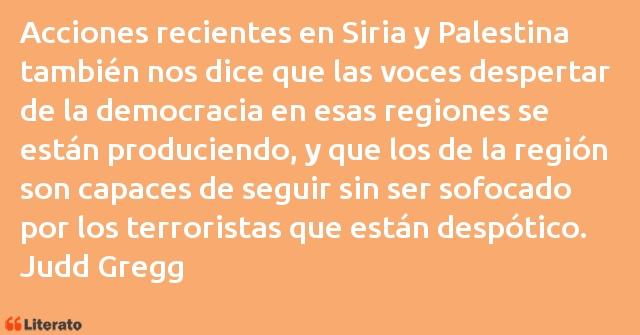 Frases de Judd Gregg