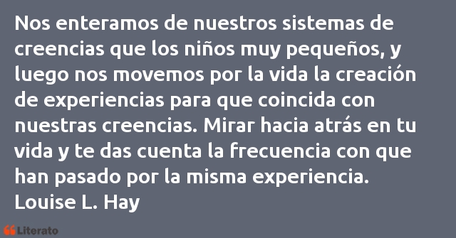 Frases de Louise L. Hay