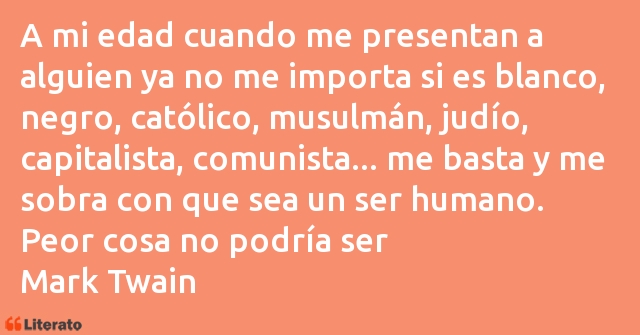 Frases de Mark Twain