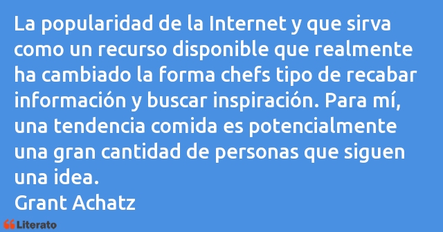 Frases de Grant Achatz