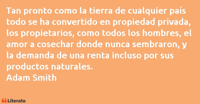 Frases de Adam Smith