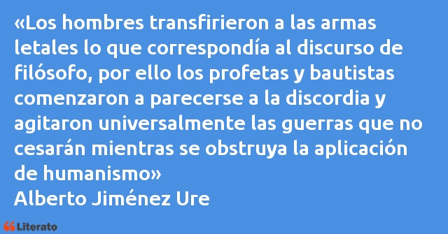 Frases de Alberto Jiménez Ure