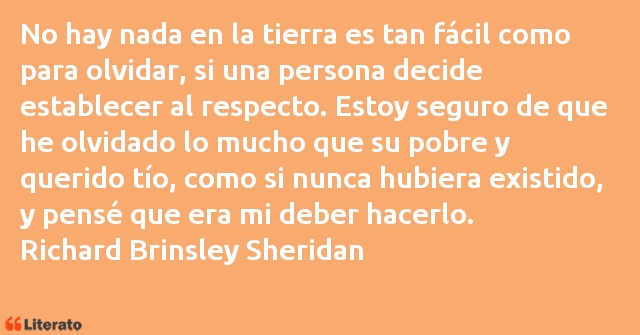 Frases de Richard Brinsley Sheridan