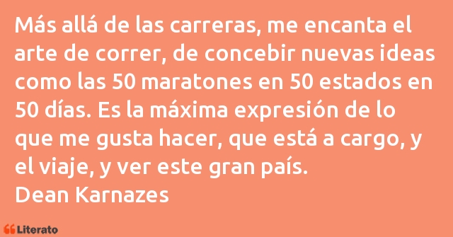 Frases de Dean Karnazes