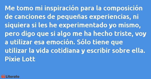 Frases de Pixie Lott