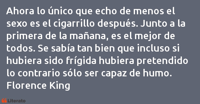 Frases de Florence King