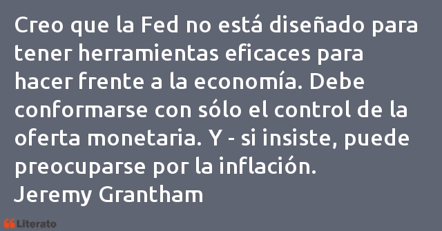 Frases de Jeremy Grantham