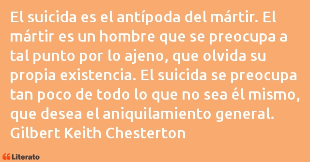 Frases de Gilbert Keith Chesterton