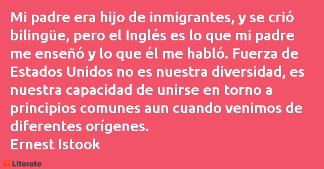 Frases de Ernest Istook