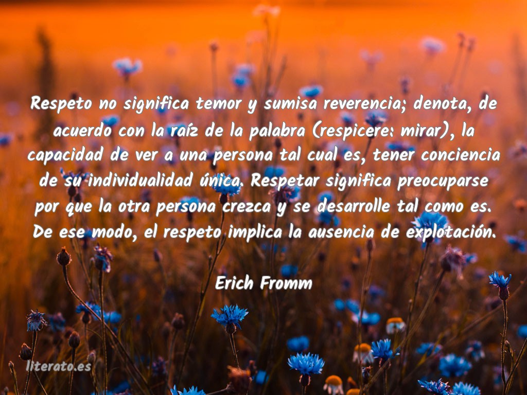 Frases de Erich Fromm