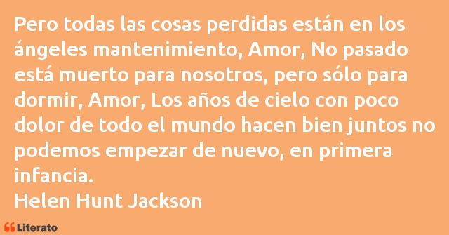 Frases de Helen Hunt Jackson