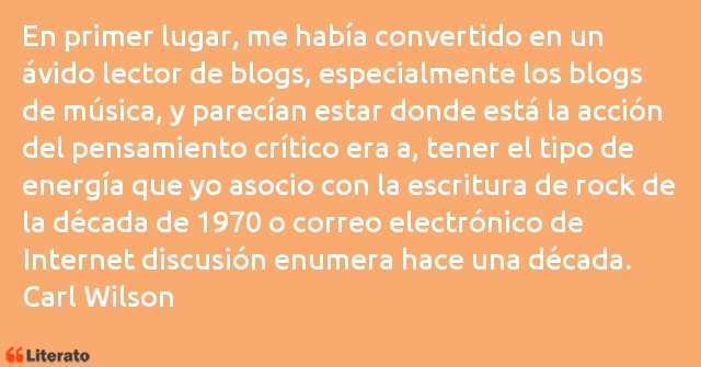 Frases de Carl Wilson