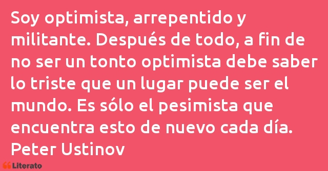 Frases de Peter Ustinov