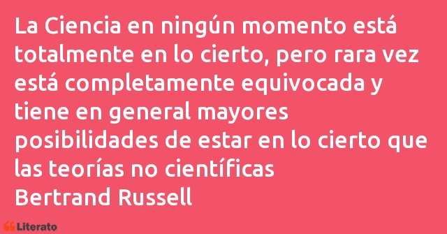 Frases de Bertrand Russell