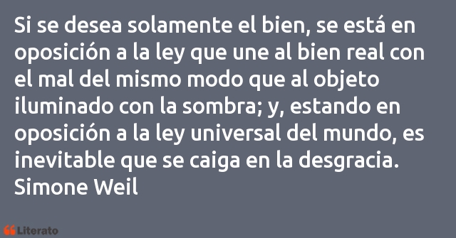 Frases de Simone Weil