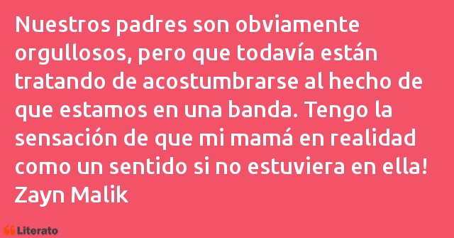 Frases de Zayn Malik