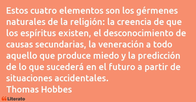 Frases de Thomas Hobbes