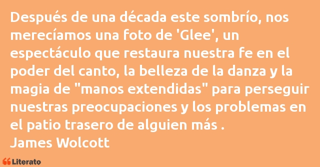 Frases de James Wolcott