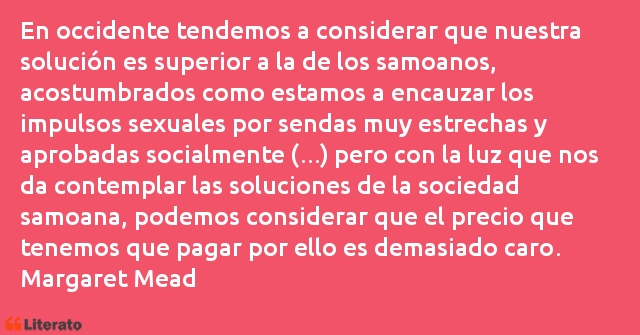 Frases de Margaret Mead