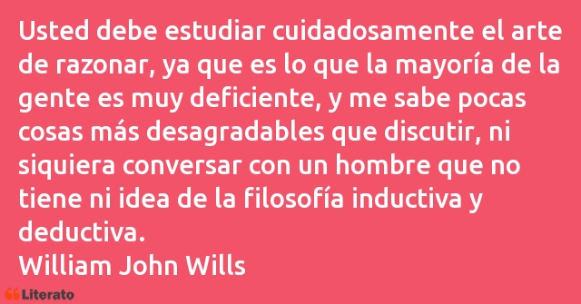 Frases de William John Wills