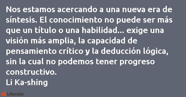 Frases de Li Ka-shing