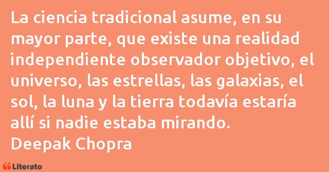 Frases de Deepak Chopra