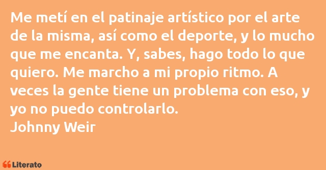 Frases de Johnny Weir