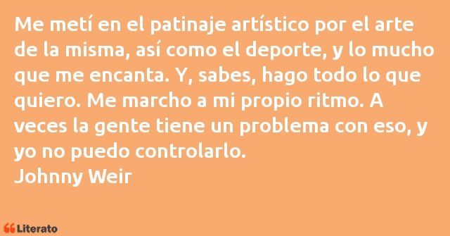 Frases de Johnny Weir