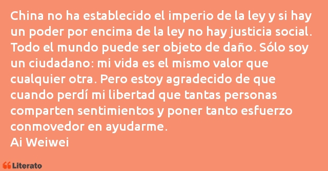 Frases de Ai Weiwei