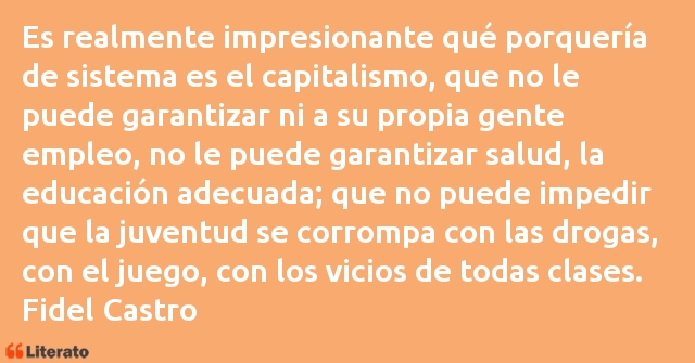 Frases de Fidel Castro