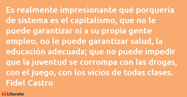 Frases de Fidel Castro