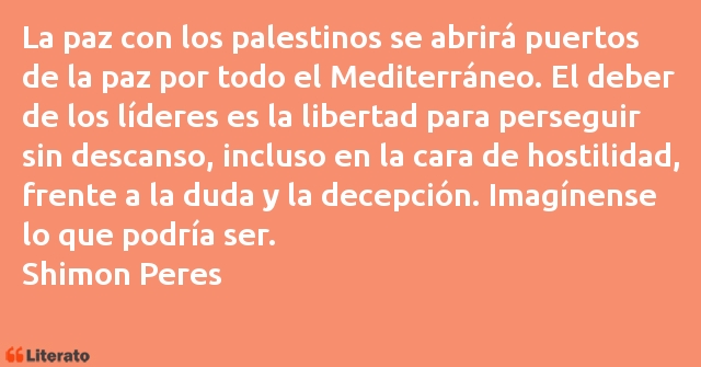 Frases de Shimon Peres