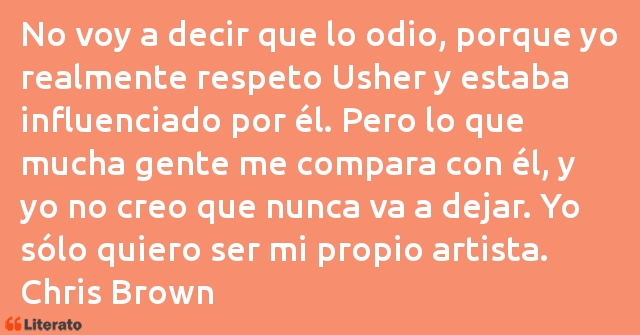 Frases de Chris Brown