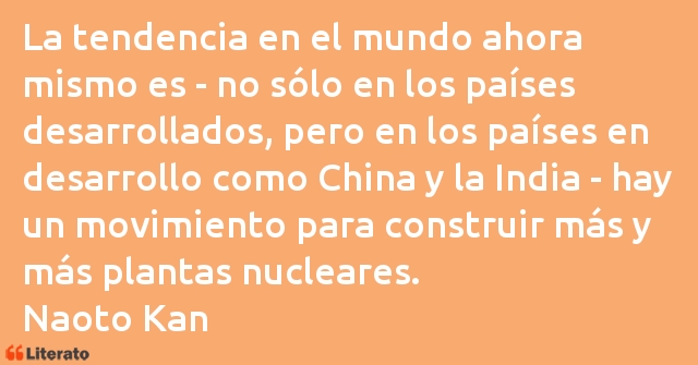 Frases de Naoto Kan