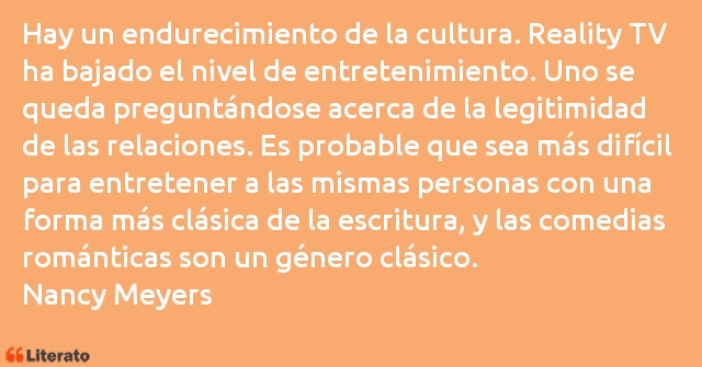 Frases de Nancy Meyers