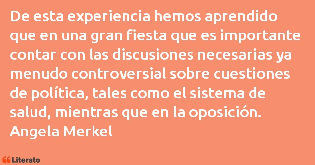 Frases de Angela Merkel