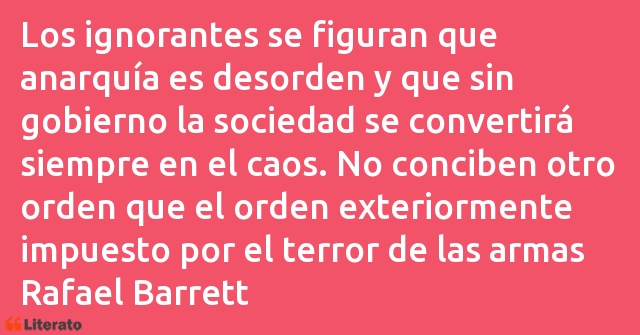 Frases de Rafael Barrett