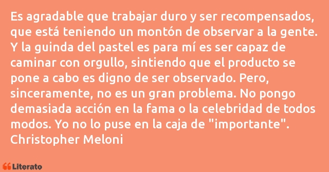 Frases de Christopher Meloni