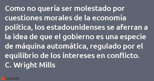 Frases de C. Wright Mills