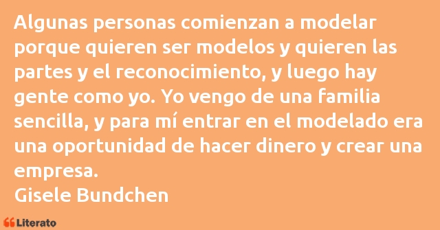 Frases de Gisele Bundchen