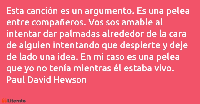 Frases de Paul David Hewson