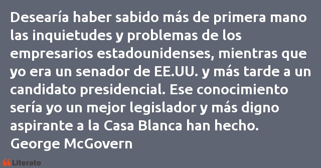 Frases de George McGovern