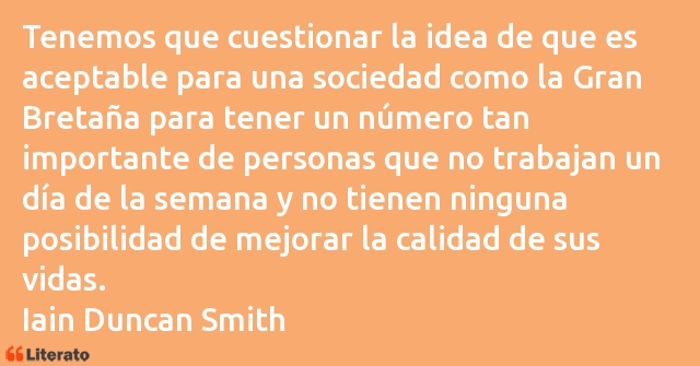 Frases de Iain Duncan Smith