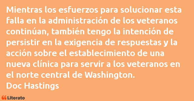 Frases de Doc Hastings